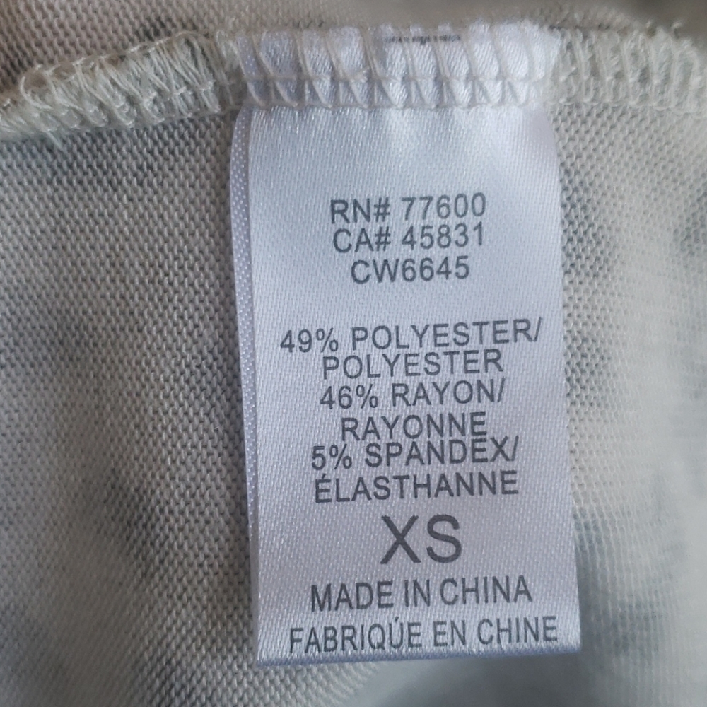 Chaser Knit Leopard Waterfall Cardigan XS - Picture 4 of 8